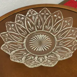 Federal Glass Flower Bowl