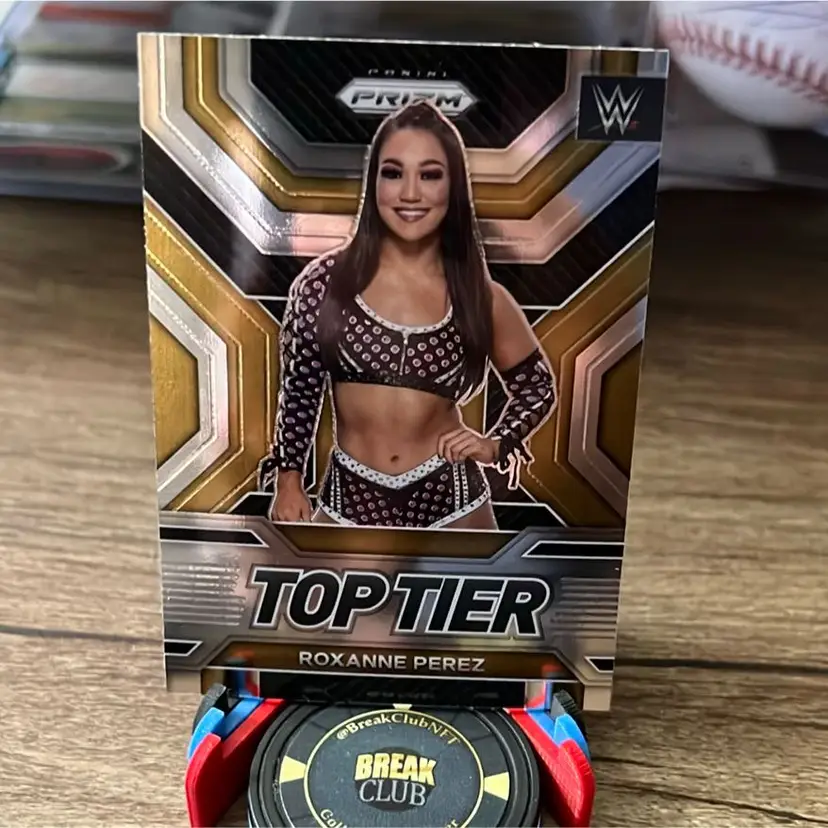Roxanne Perez 2023 Panini Prizm WWE Top Tier Insert