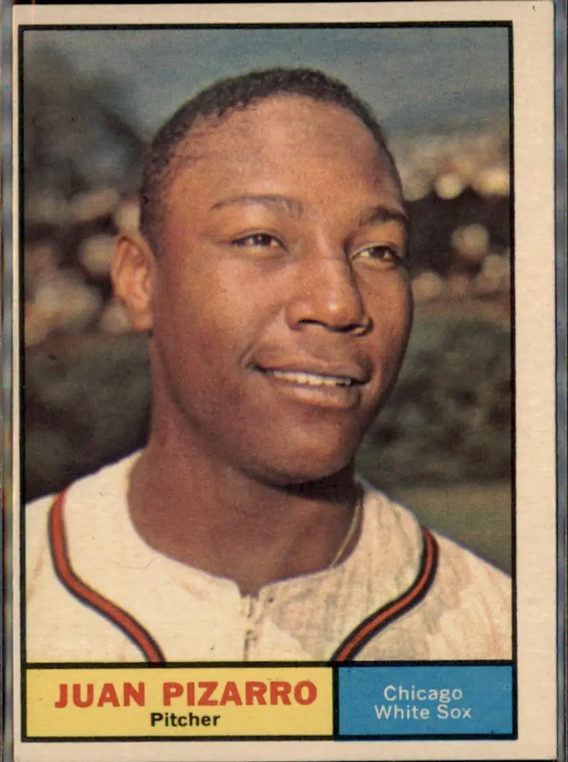 1961 Topps #227 Juan Pizarro - ( ) - Chicago White Sox