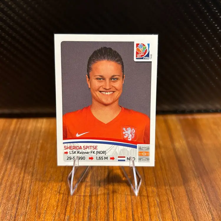 Sherida Spitse 2015 Panini Women’s World Cup Sticker