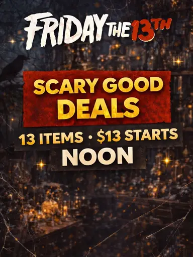 FLASH SALE! Happy FRIDAY THE 13th! 