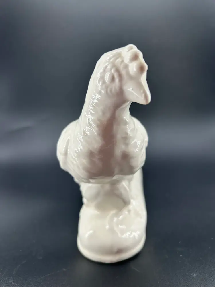 VINTAGE WHITE CERAMIC PHEASANT