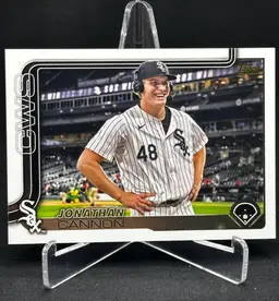 2025 Topps Series 2 Jonathan Cannon Golden Mirror SSP