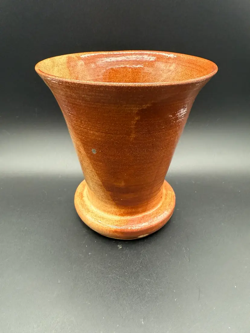 Signed JMZ 04 Planter Pottery