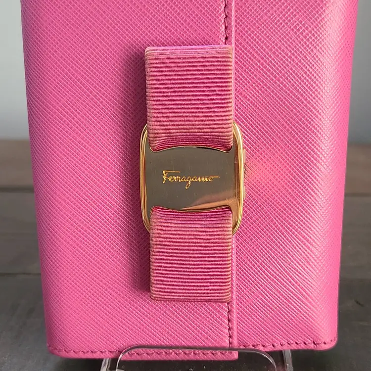 Ferragamo Pink Compact Wallet