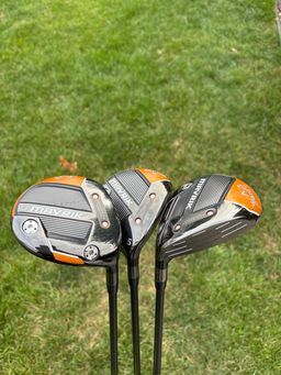 Callaway Mavrik Max Fairway Wood Set (3W, 5W, Heavenwood) – UST Mamiya Shafts right handed