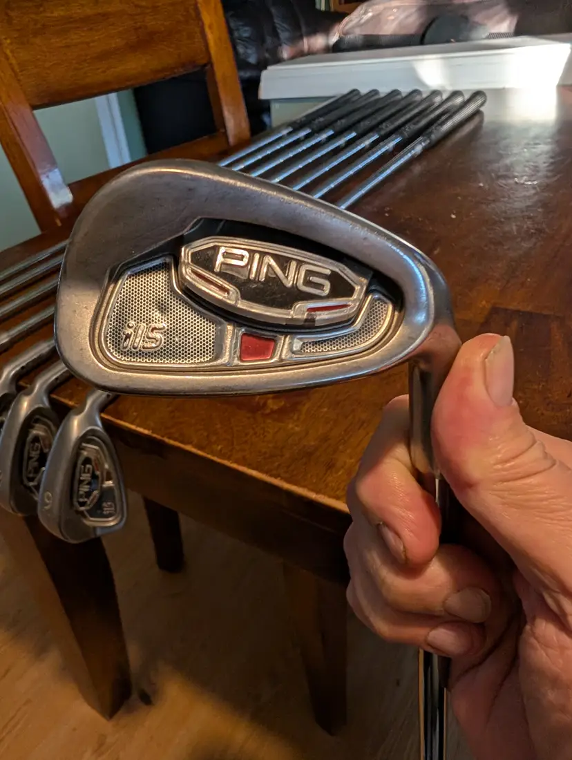 Ping i15 irons, 3-PW, Stiff