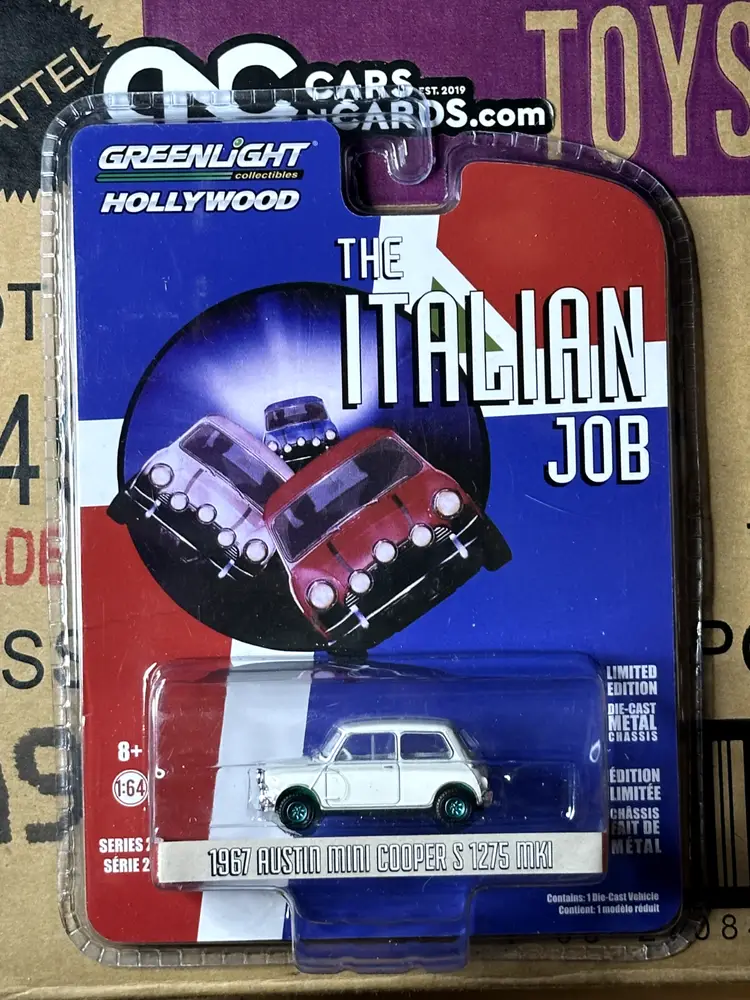 Greenlight Green Machine Chase The Italian Job 1967 Austin Mini Cooper S 1275
