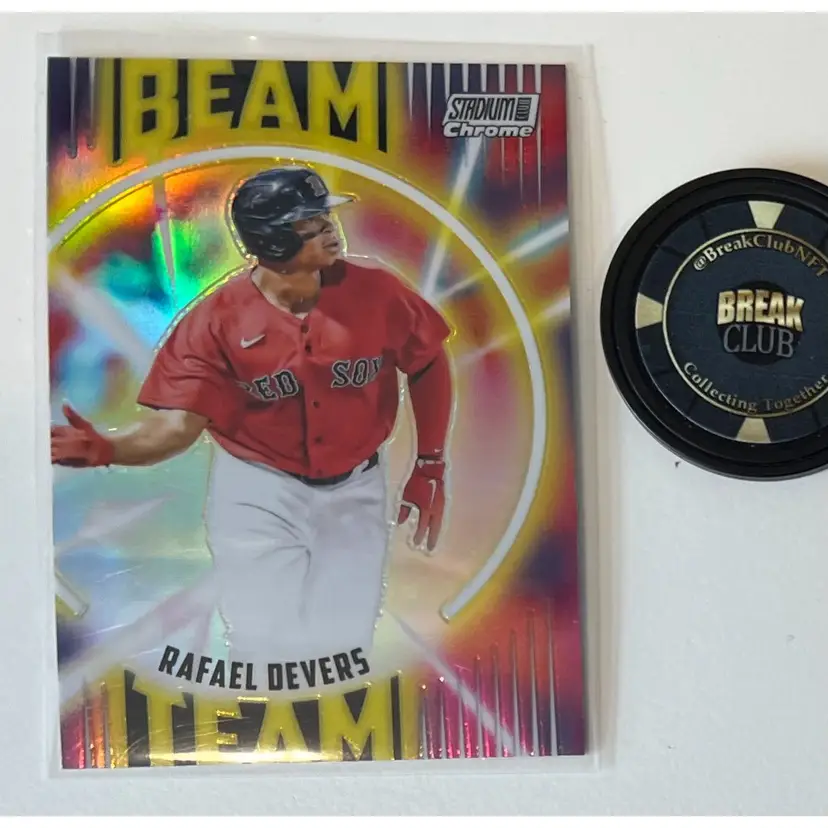 Rafael Devers Beam Team Boston Red Sox