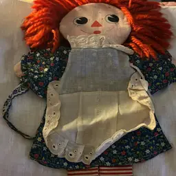 Raggedy Ann Cosmetic Purse