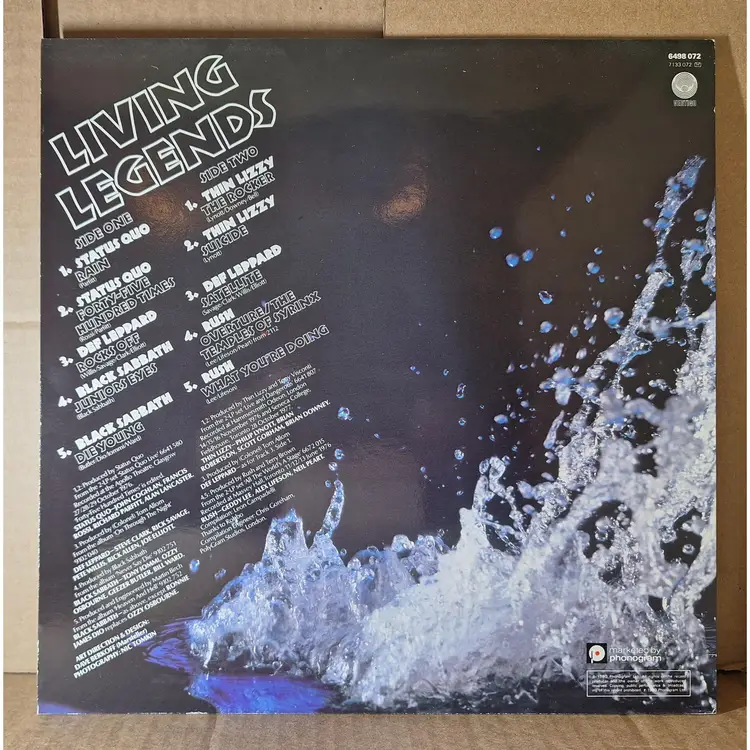 NWOBHM album Living Legends various artists