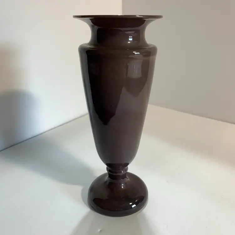 Bristol Purple Glass Vase