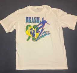 1998 World Cup: Vintage Brazil 98 T-Shirt Graphic Tee XL