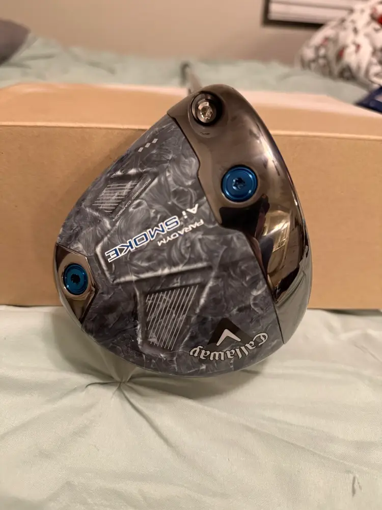 Callaway Paradym AI Smoke Triple Diamond 9.0 LH Driver - Denali 60G 6.5 X Flex
