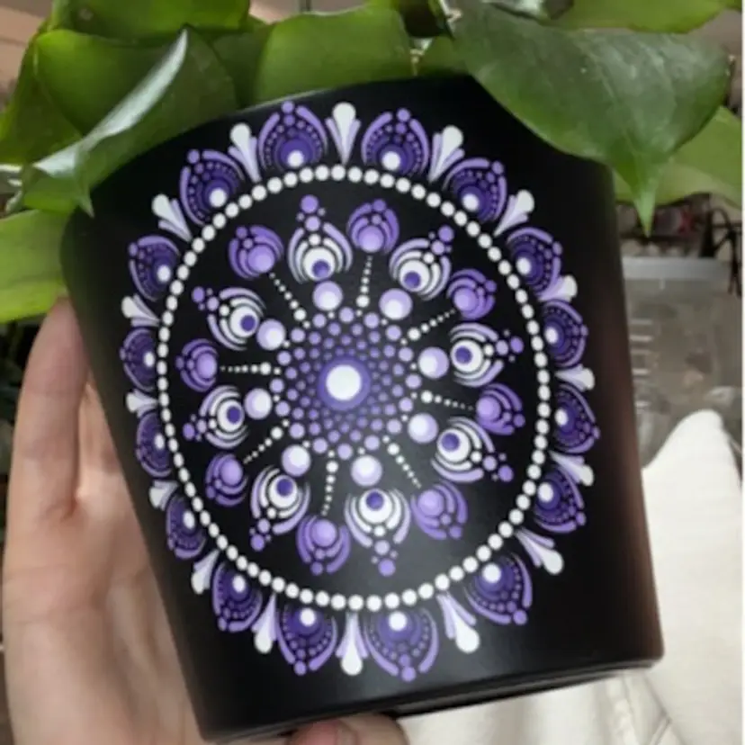 4.7 inch purple ombré