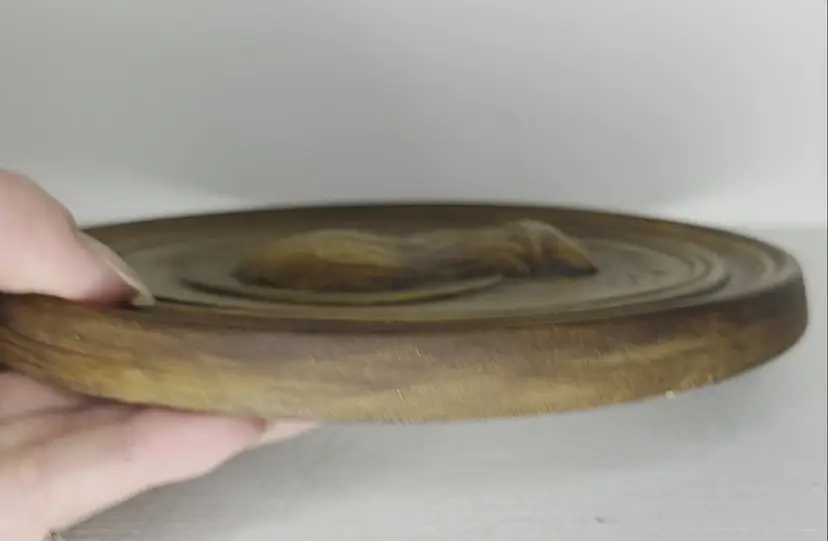 Chalkware Jesus Wall Plaque