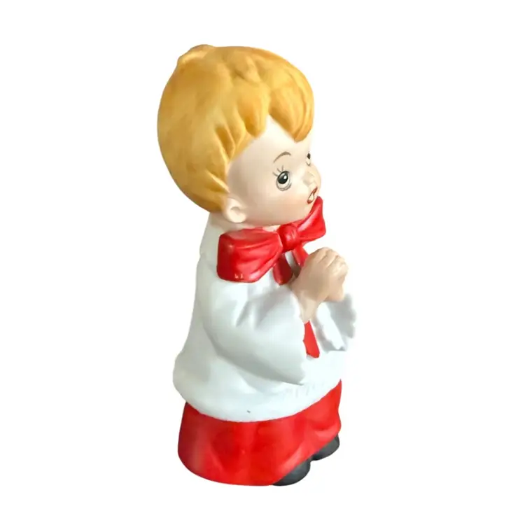 Homco Choir Boy Figurine Christmas