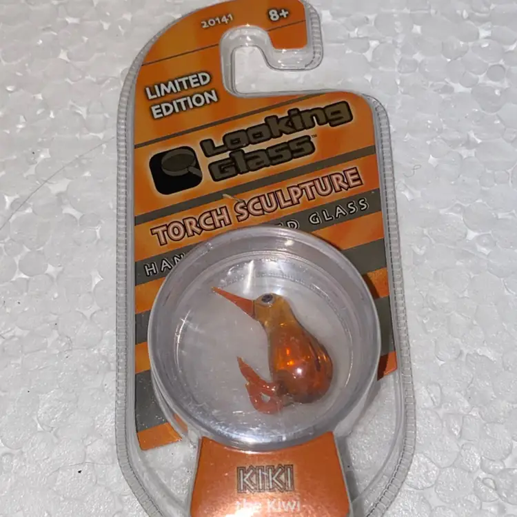 33% Off Sale- Limited Edition Looking Glass Torch Sculpture Kiki The Kiwi Front And Back Photos (was $12)