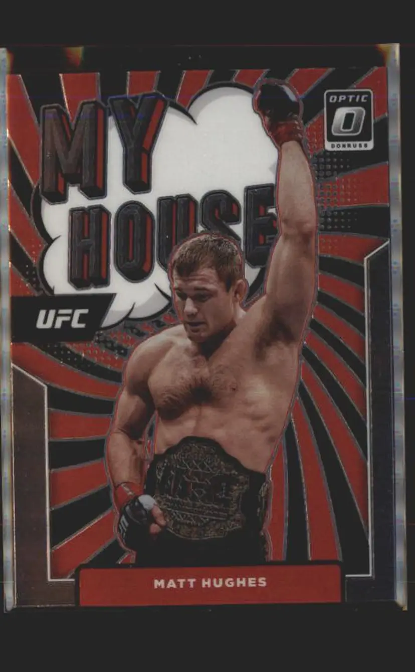2022 Donruss Optic UFC #7 Matt Hughes My House - (138) -