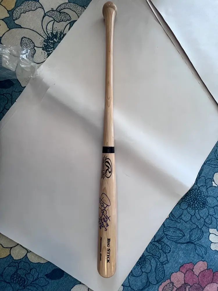 Robin Yount Autographed Baseball Bat