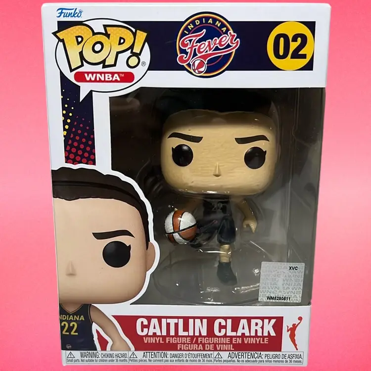 Caitlin Clark Indiana Fever Funko Pop For Susan G Komen