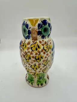 Anthropologie Owl Creamer Pitcher Gorky Gonzalez Mexico Signed