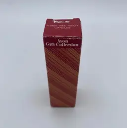 Avon Gift Collection Three Wee Teddy Candles - VTG New w/ Box