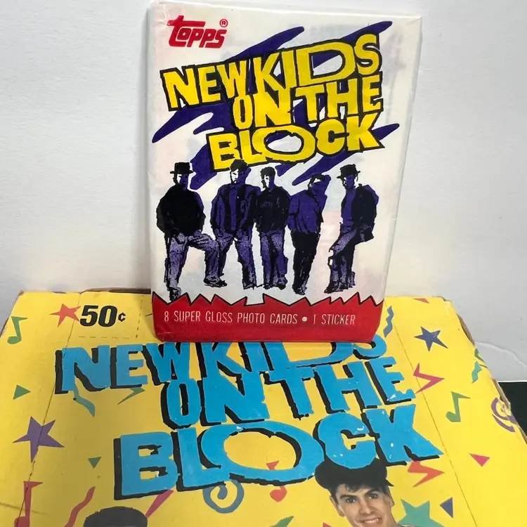 1989 Topps New Kids On The Block Card Pack