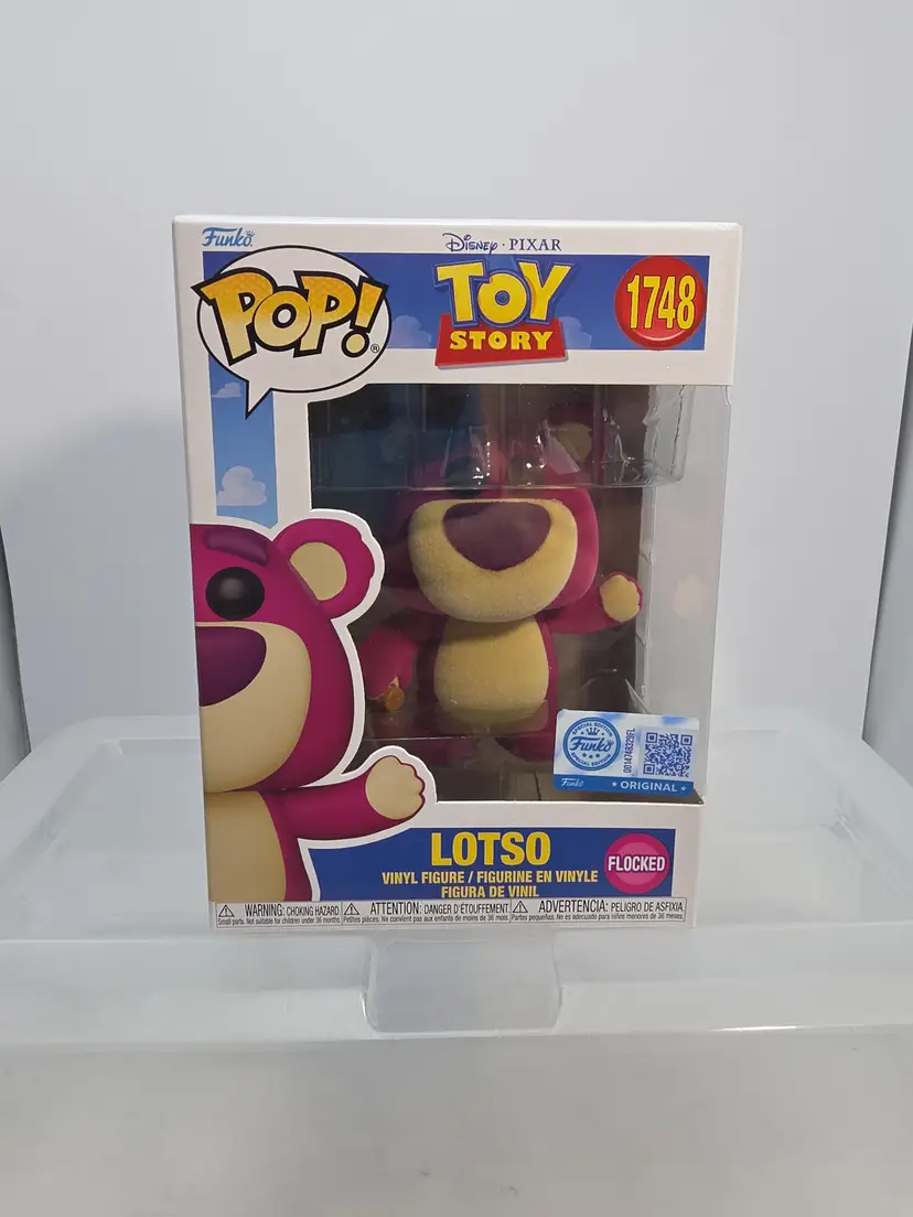 Funko Pop! Lotso (FLOCKED) #1748 Toy Story Exclusive Vinyl (KZ)