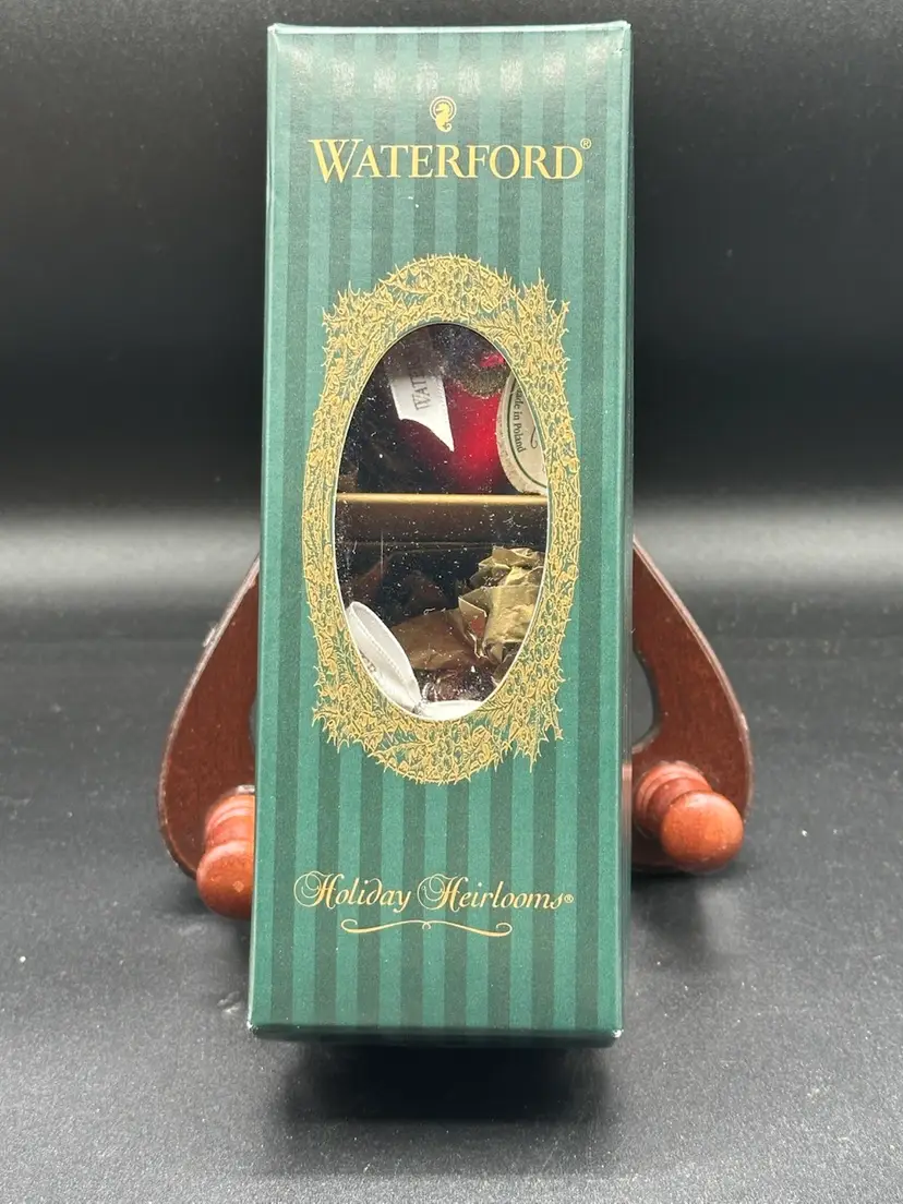 Waterford Holiday Heirlooms  “Pastel Love Hearts” Christmas Ornaments