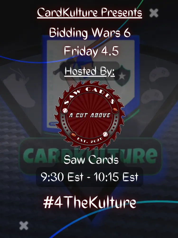 SAW Cards - Bidding Wars #6!