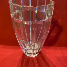 15. VTG Mikasa Crystal “Reflections” Vase