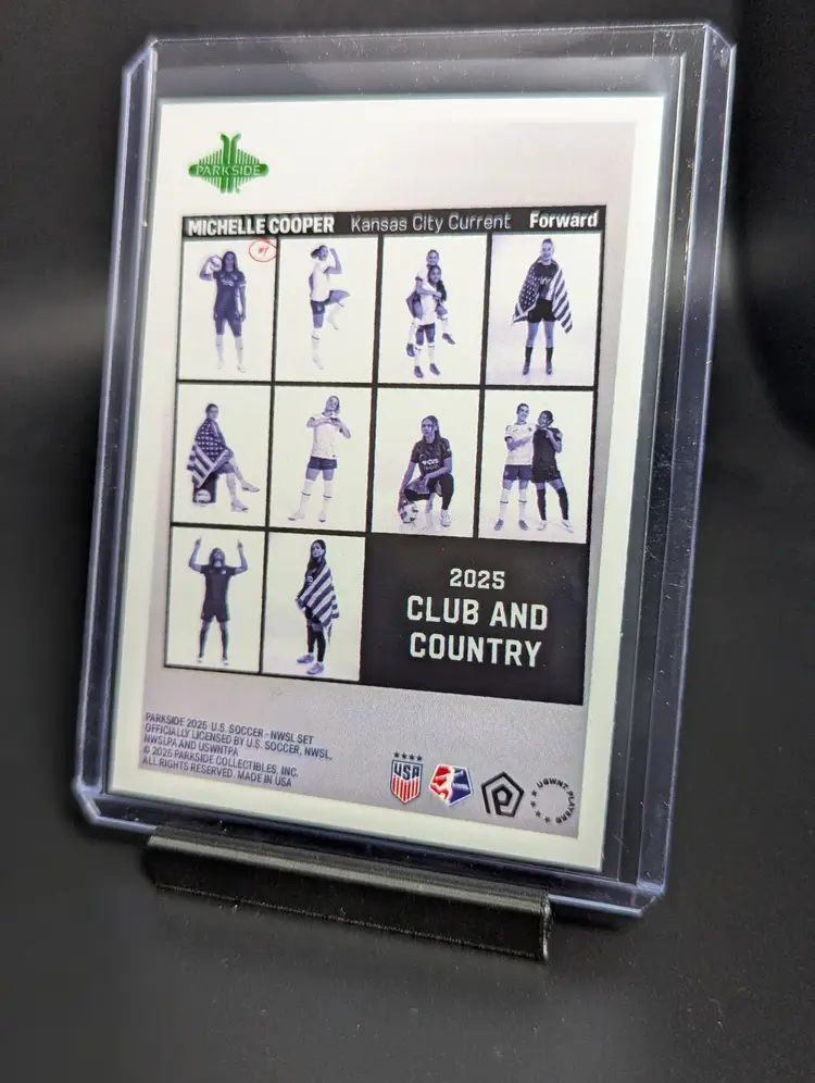 2025 Parkside NWSL/USWNT Club and Country Studio /200 Michelle Cooper