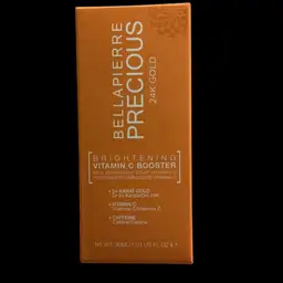 Bellapierre Precious 24k Gold Brightening ~ Vitamin C Booster Facial Cream. W/ Caffeine.