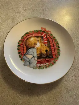 Christmas Collector Plates.