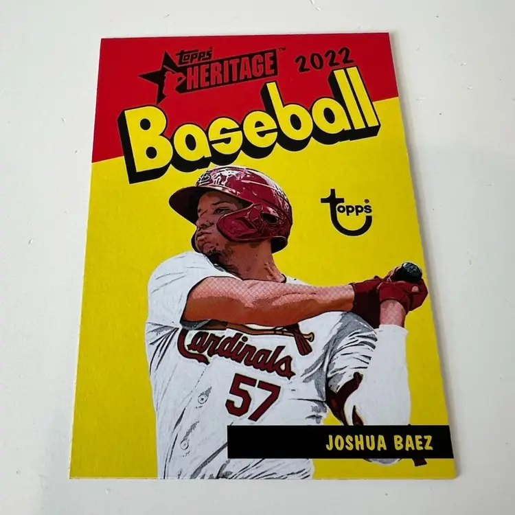 Joshua Baez 1973 Topps Pin-ups St. Louis Cardinals