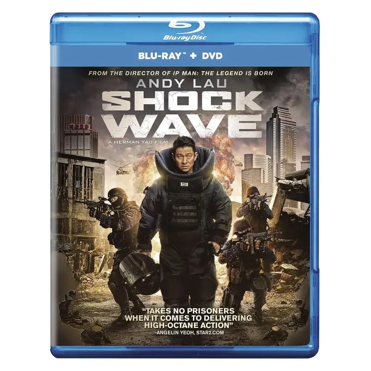 Shock Wave [Blu-ray + DVD] - Action-Packed Thriller - Like New