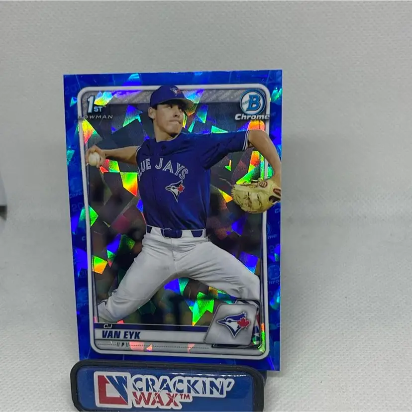 2020 1st Bowman Chrome Sapphire CJ VAN EYK 1st Bowman