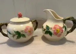 Franciscan Desert Rose Sugar | Creamer Set