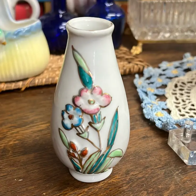 Mini Porcelain Bud Vase Made In Brooklyn NY