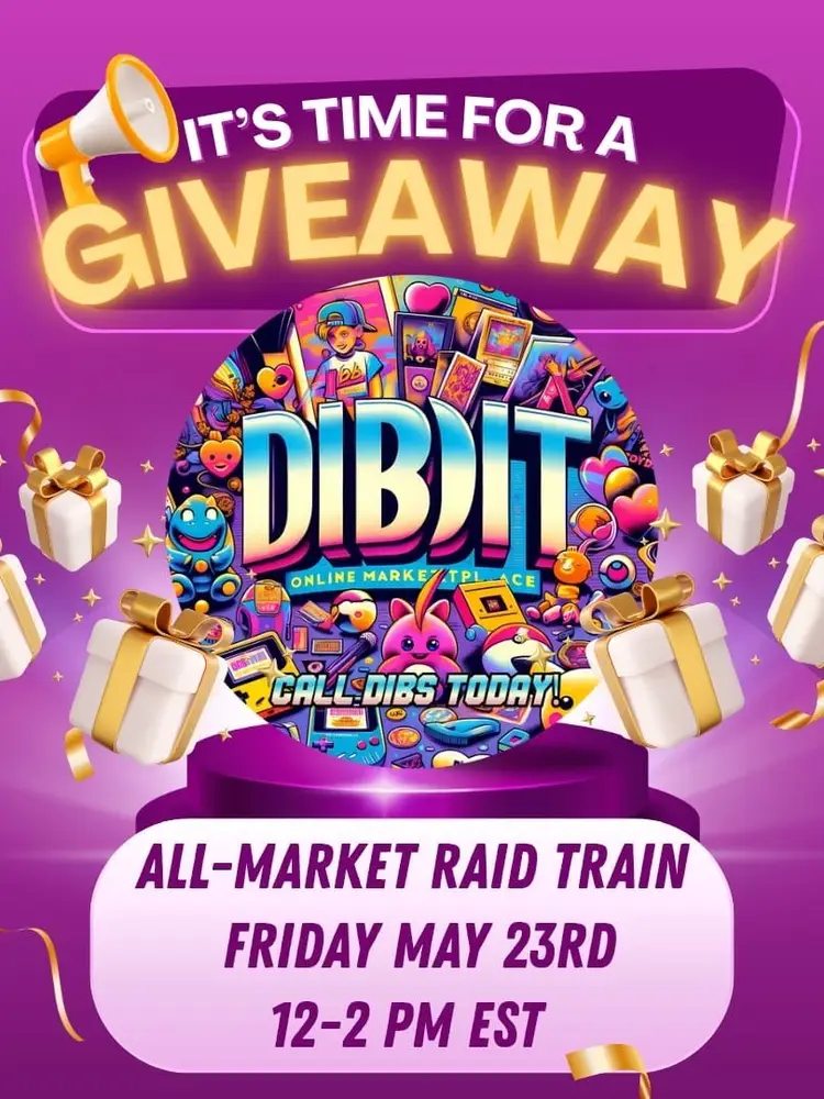 Ask DIBDIT Giveaway Raid Train!