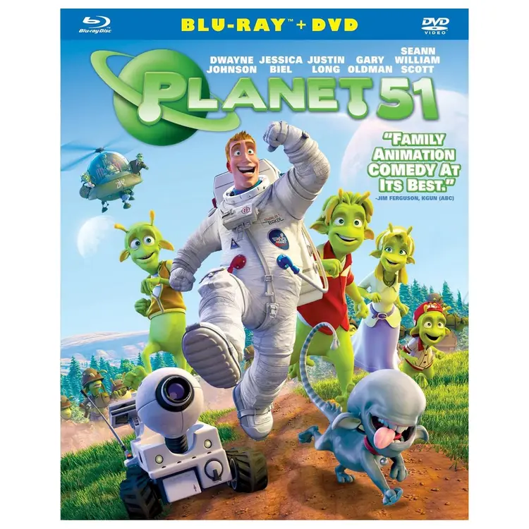 Planet 51 (Two-Disc Blu-ray/DVD Combo) NEW SEALED