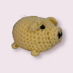 Crochet Pig Yellow