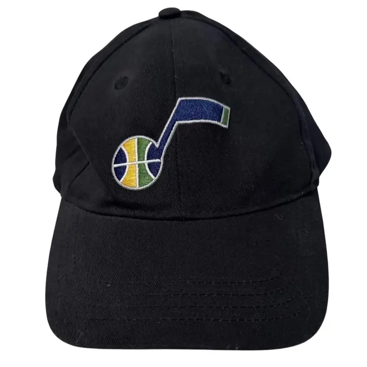 Utah Jazz Classic Home Court Logo Embroidered Root Sports Adjustable Dad Hat