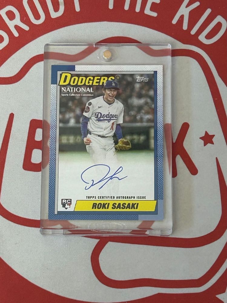2025 Topps Q&A Exclusive Roki Sasaki Auto /50