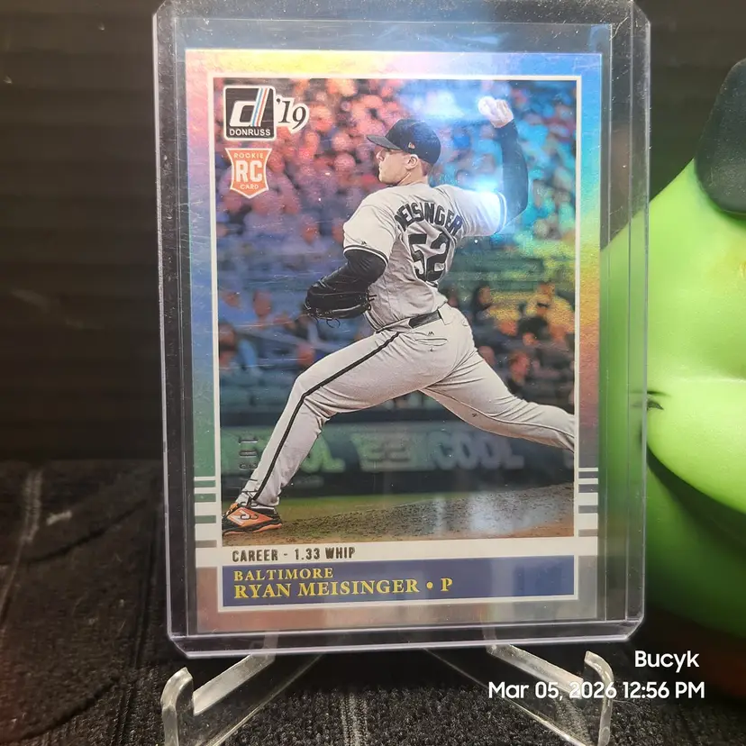 2019 Donruss Stat Line - Ryan Meisinger Baltimore Orioles 103/133