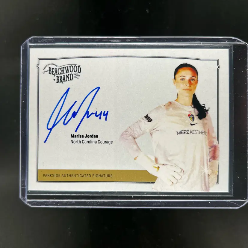 Marisa Jordan 2025 Parkside Beachwood Brand Autograph Soccer Card