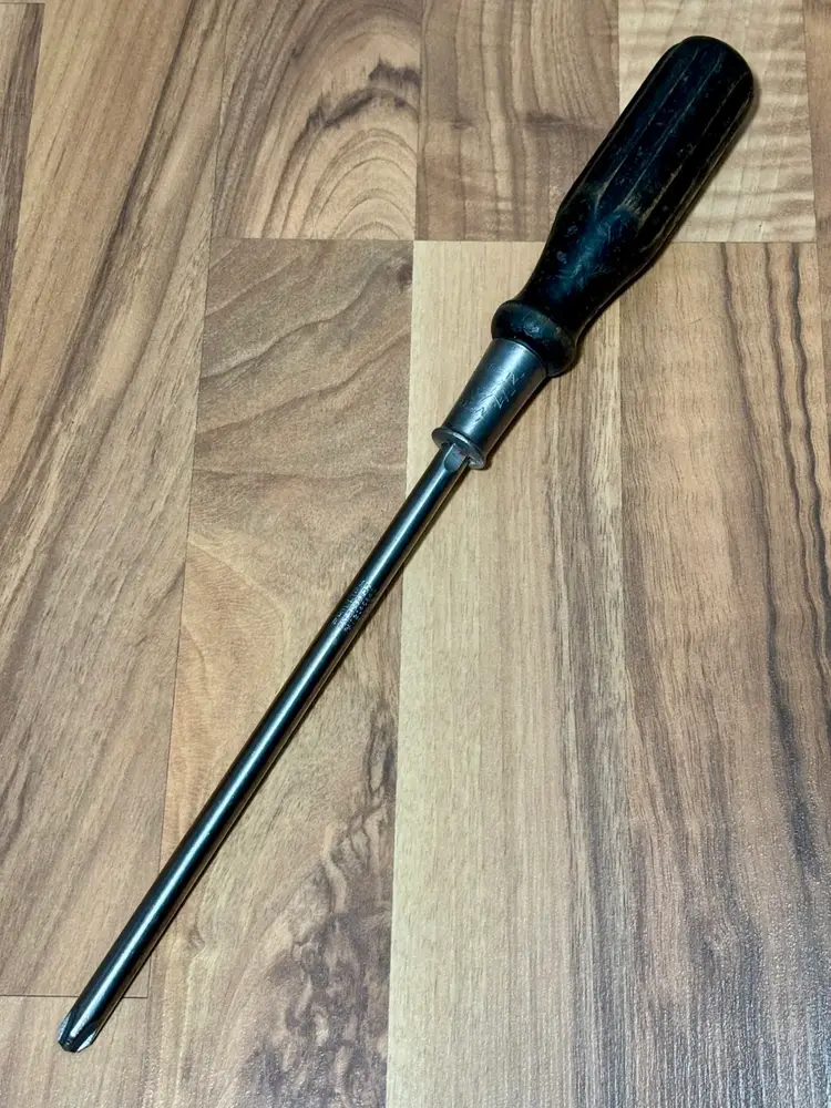 VLCHEK Hardwood Handle Phillips Screw Driver Approx. 14" Long