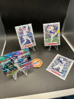 Dodgers 4-card Ohtani/Sasaki/Betts Lot 2025 Topps All Star Game Los Angeles Dodgers