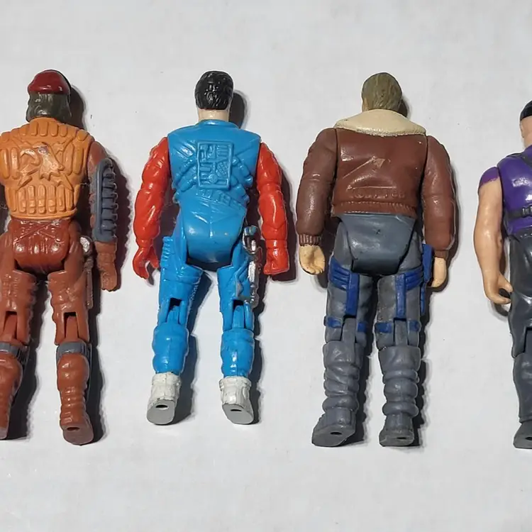 M.A.S.K. Kenner loose lot 4 action figures 80s toys